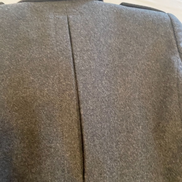 Burberry Brit Grey Wool Double Breasted Belted Coat - Picture 17 of 17